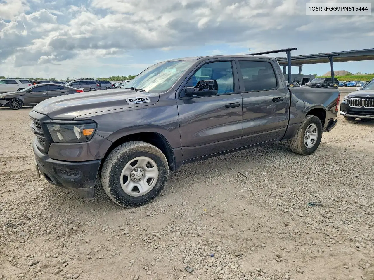 2023 Ram 1500 Tradesman VIN: 1C6RRFGG9PN615444 Lot: 59876546