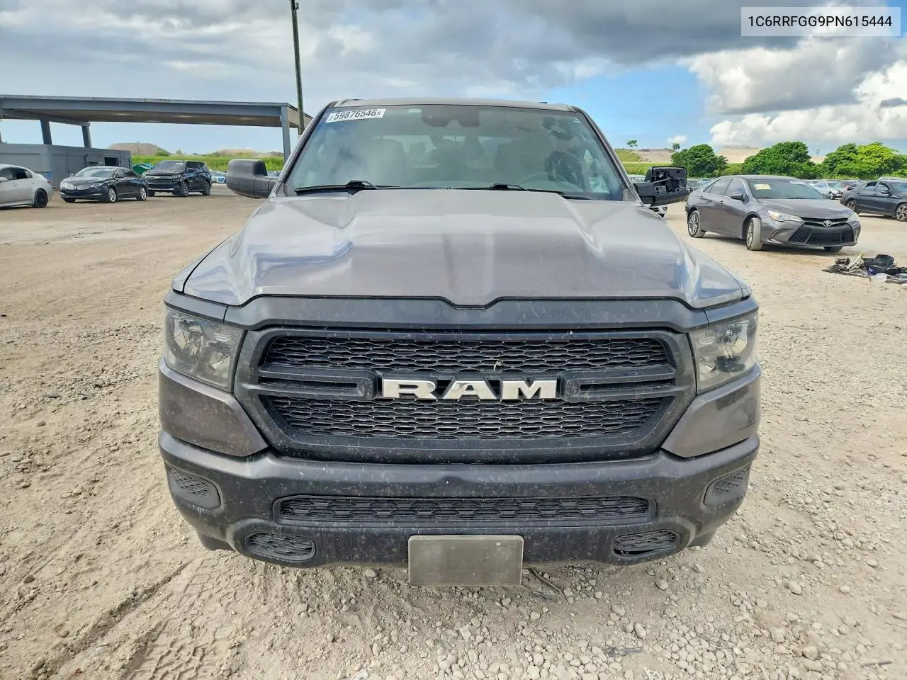 2023 Ram 1500 Tradesman VIN: 1C6RRFGG9PN615444 Lot: 59876546