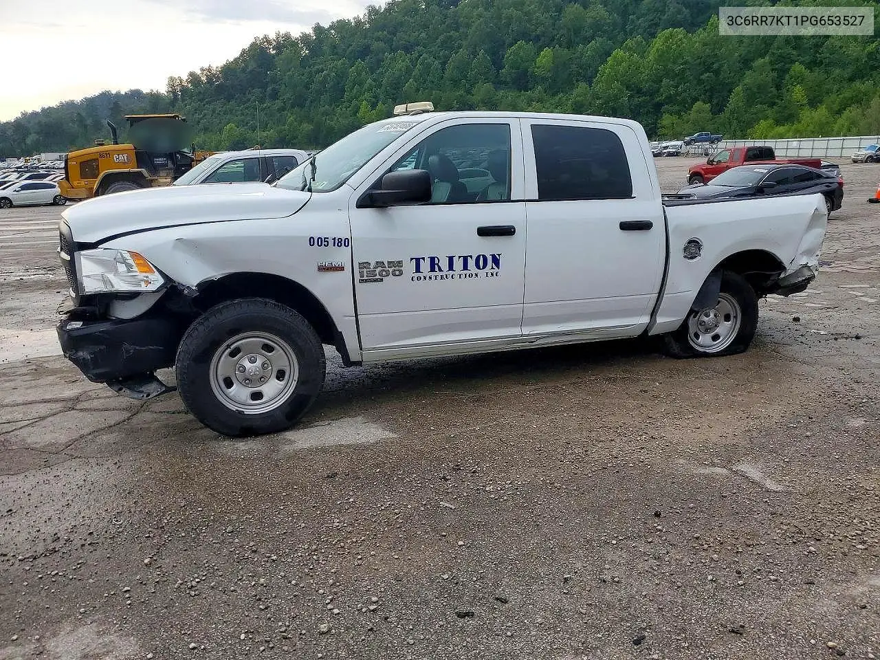 2023 Ram 1500 Classic Tradesman VIN: 3C6RR7KT1PG653527 Lot: 61742486