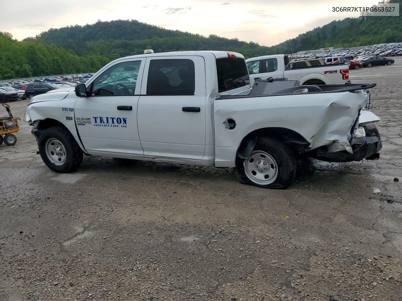 2023 Ram 1500 Classic Tradesman VIN: 3C6RR7KT1PG653527 Lot: 61742486