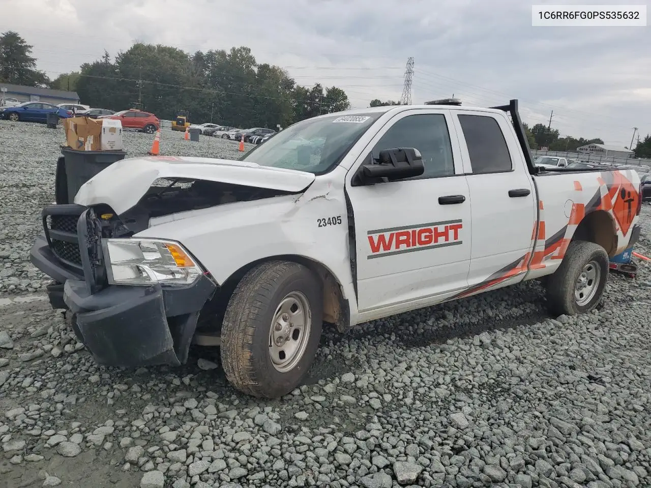 1C6RR6FG0PS535632 2023 Ram 1500 Classic Tradesman