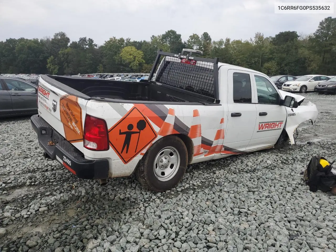 1C6RR6FG0PS535632 2023 Ram 1500 Classic Tradesman