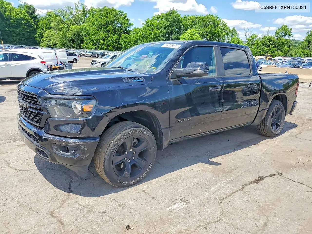 2024 Ram 1500 Big Horn VIN: 1C6SRFFTXRN150031 Lot: 58288006