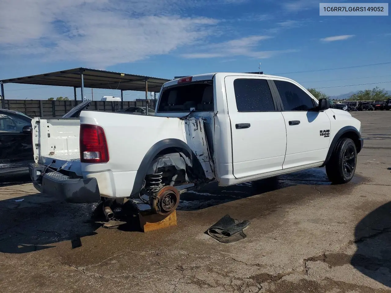 2024 Ram 1500 Classic Slt VIN: 1C6RR7LG6RS149052 Lot: 61924936
