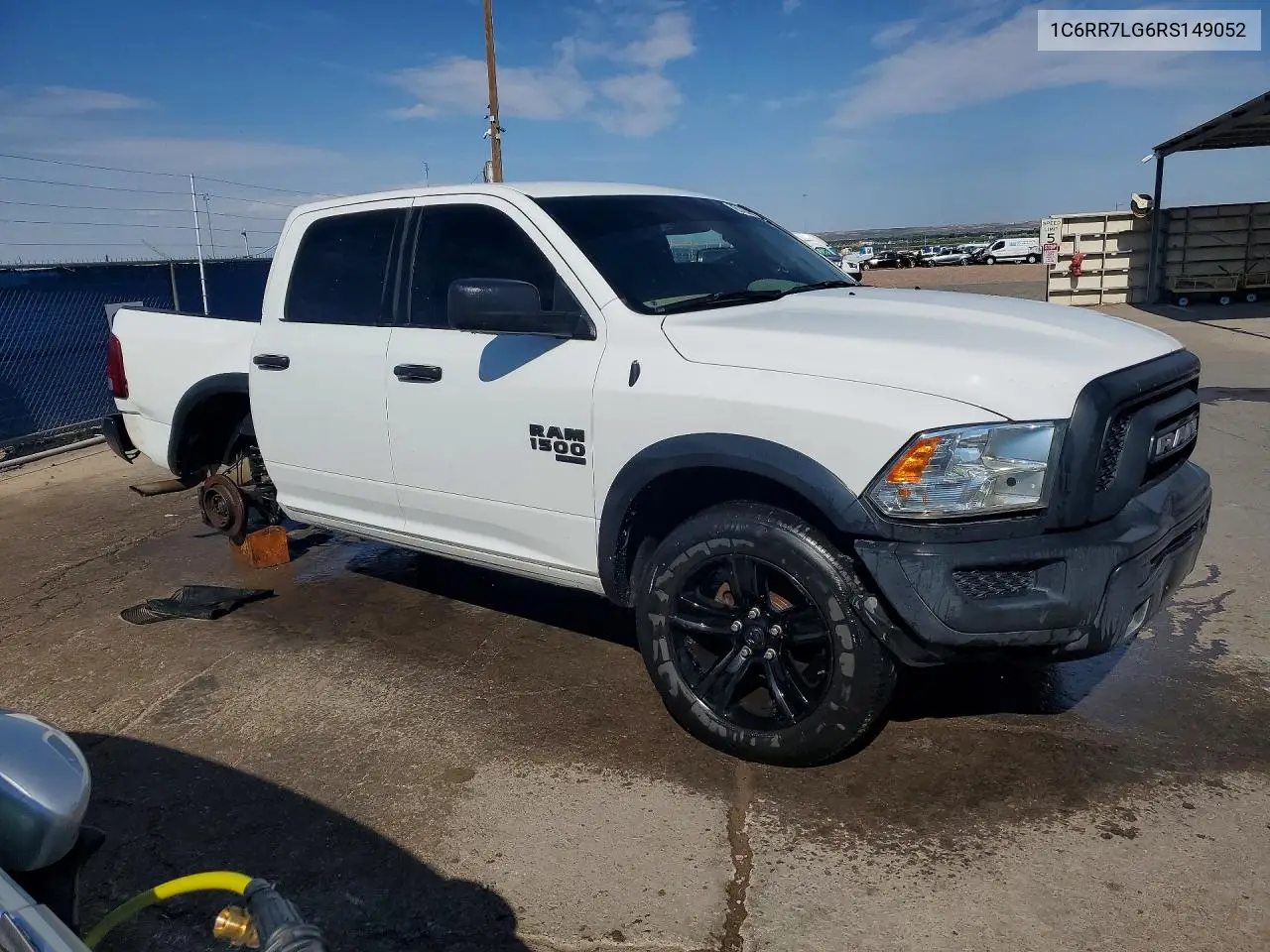 2024 Ram 1500 Classic Slt VIN: 1C6RR7LG6RS149052 Lot: 61924936