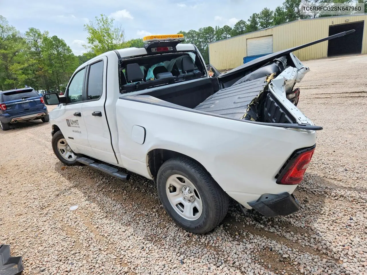 2025 Ram 1500 Tradesman VIN: 1C6RRFCG2SN647960 Lot: 61588606