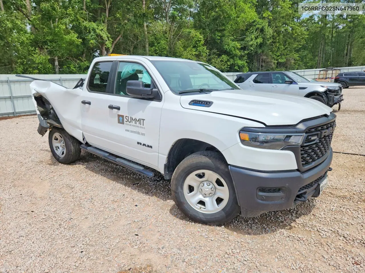 2025 Ram 1500 Tradesman VIN: 1C6RRFCG2SN647960 Lot: 61588606