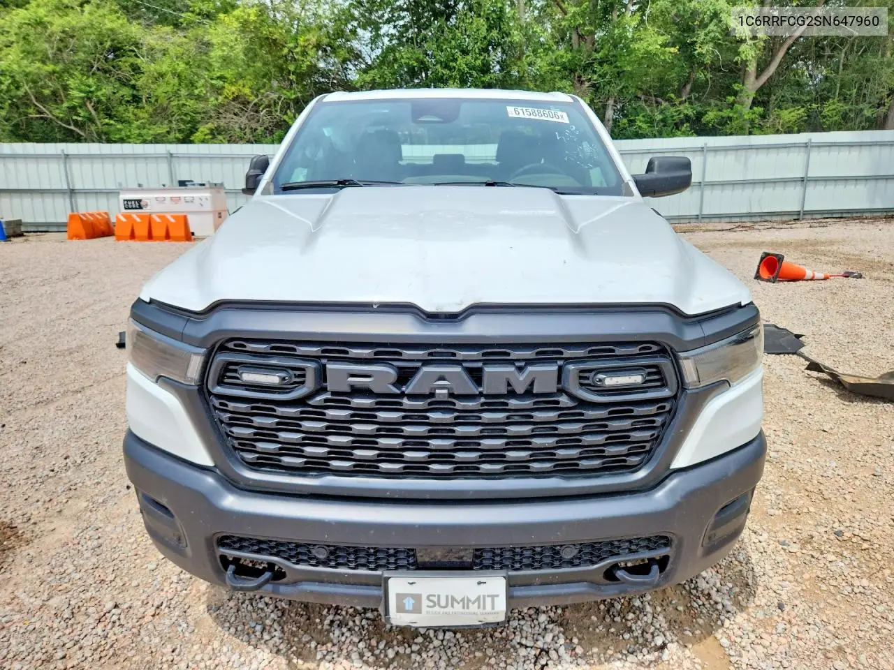 2025 Ram 1500 Tradesman VIN: 1C6RRFCG2SN647960 Lot: 61588606