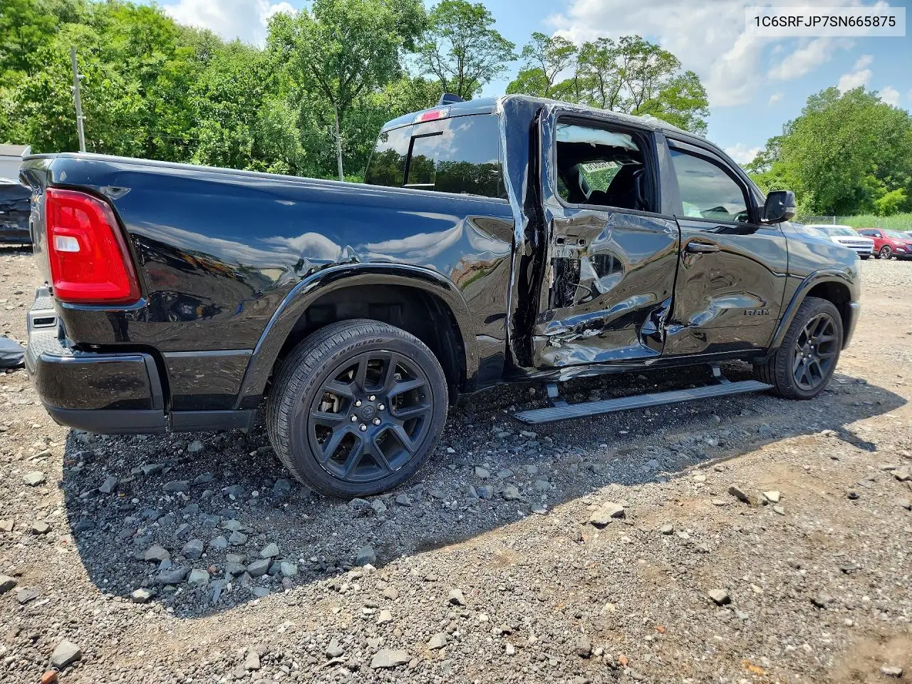 2025 Ram 1500 Laramie VIN: 1C6SRFJP7SN665875 Lot: 61600476