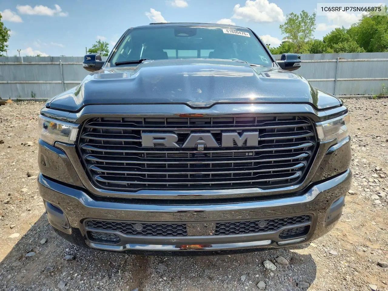 2025 Ram 1500 Laramie VIN: 1C6SRFJP7SN665875 Lot: 61600476