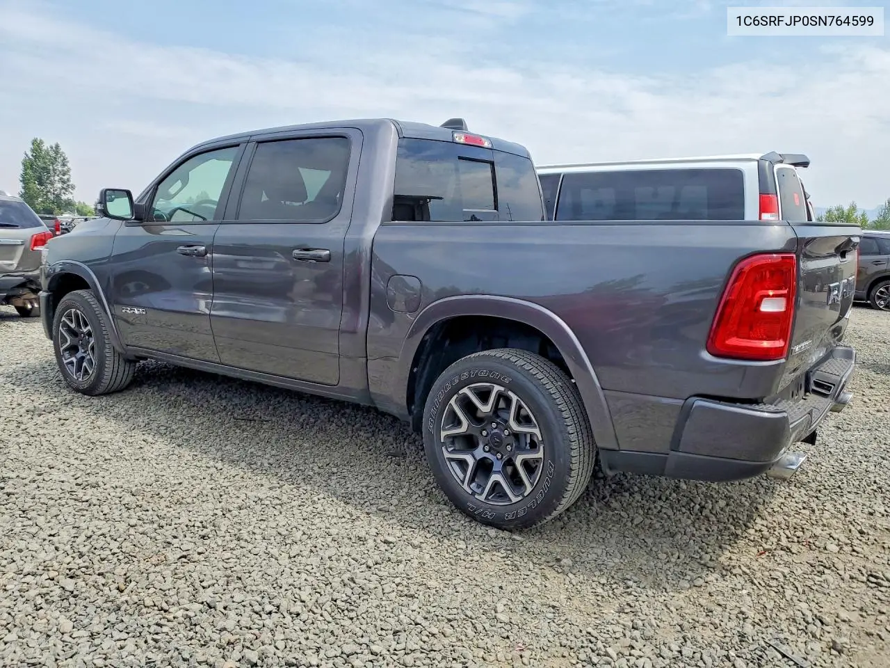 2025 Ram 1500 Laramie VIN: 1C6SRFJP0SN764599 Lot: 61882656