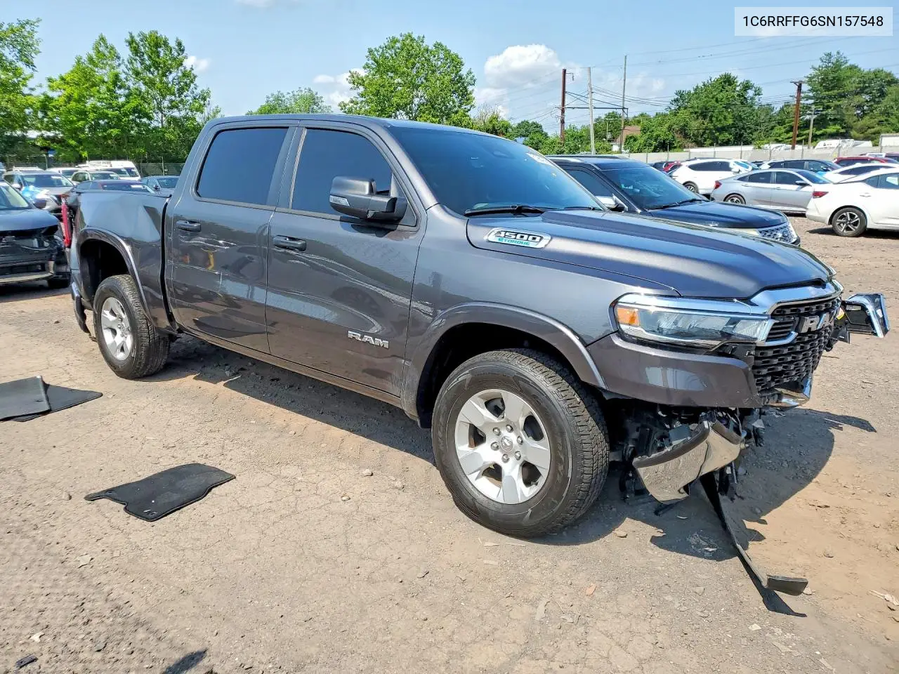 2025 Ram 1500 Big Horn/Lone Star VIN: 1C6RRFFG6SN157548 Lot: 61964356