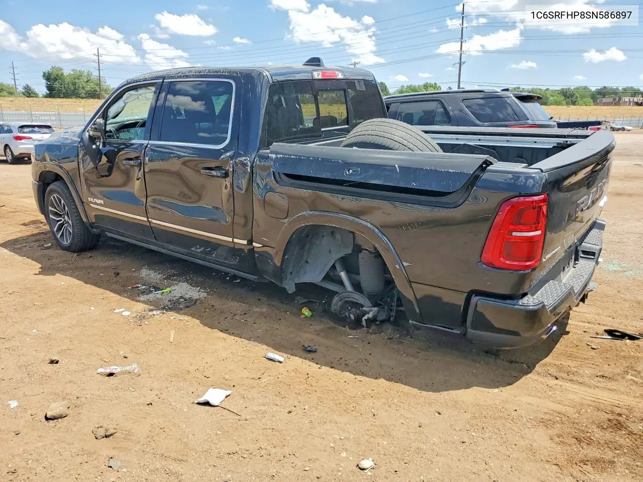 2025 Ram 1500 Limited VIN: 1C6SRFHP8SN586897 Lot: 62066836