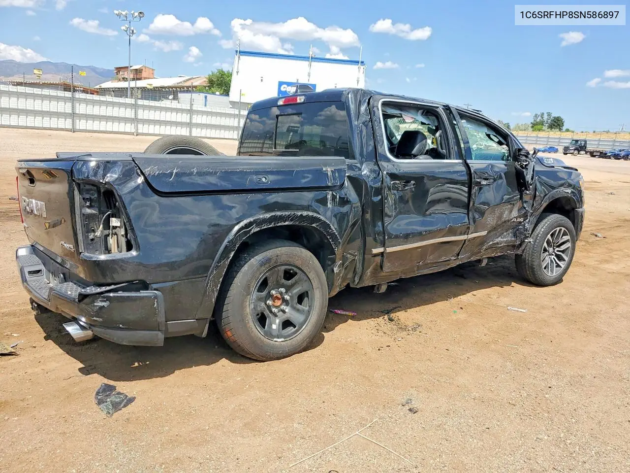 2025 Ram 1500 Limited VIN: 1C6SRFHP8SN586897 Lot: 62066836
