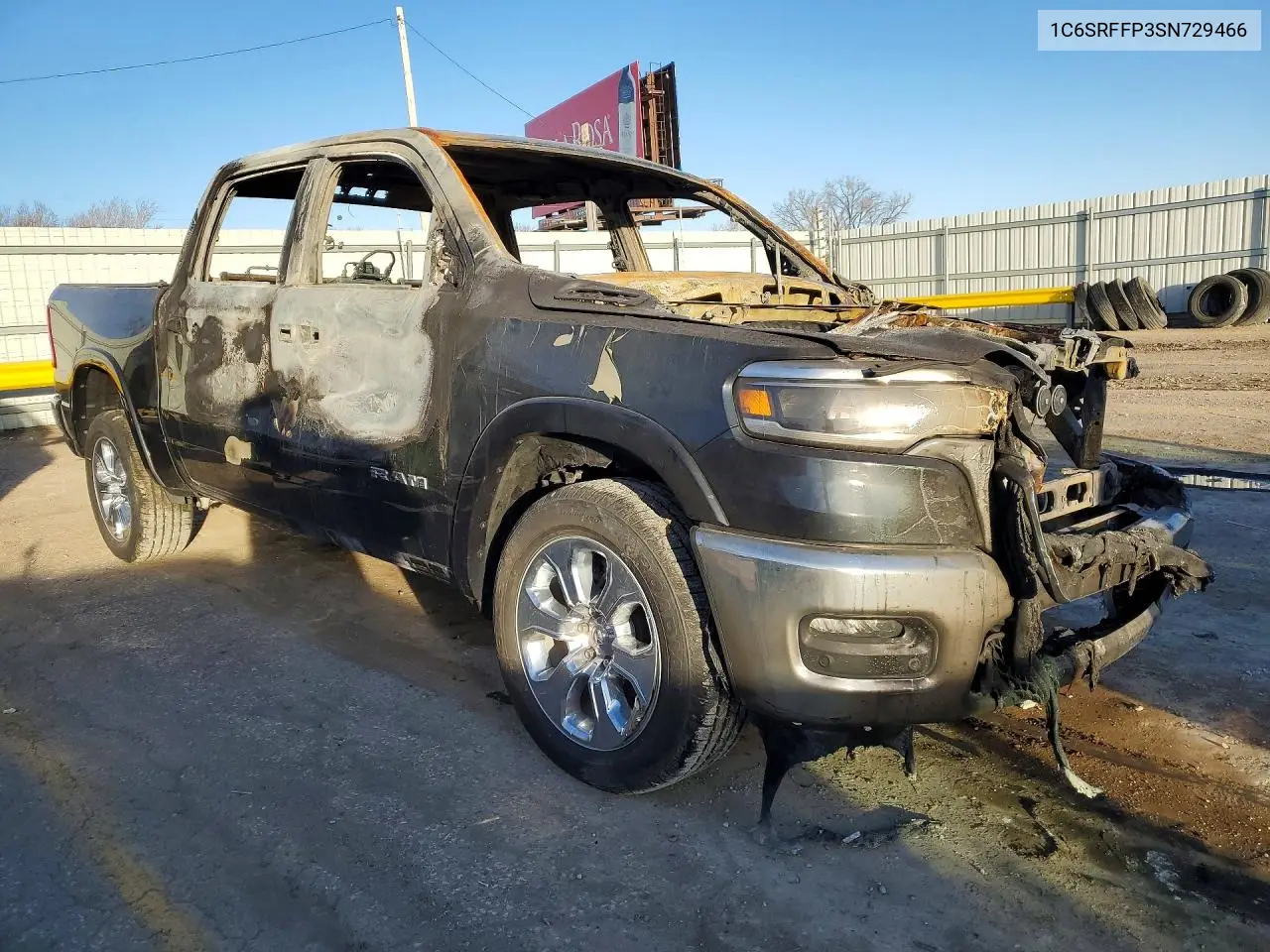 2025 Ram 1500 Big Horn/Lone Star VIN: 1C6SRFFP3SN729466 Lot: 78057085