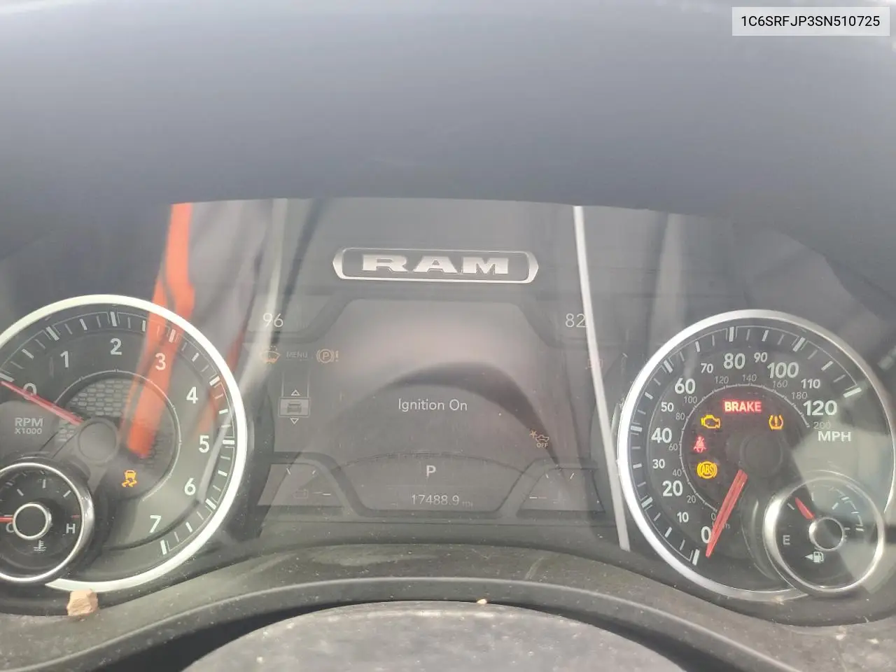 1C6SRFJP3SN510725 2025 Ram 1500 Laramie