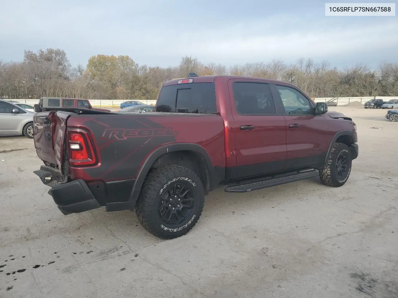 1C6SRFLP7SN667588 2025 Ram 1500 Rebel