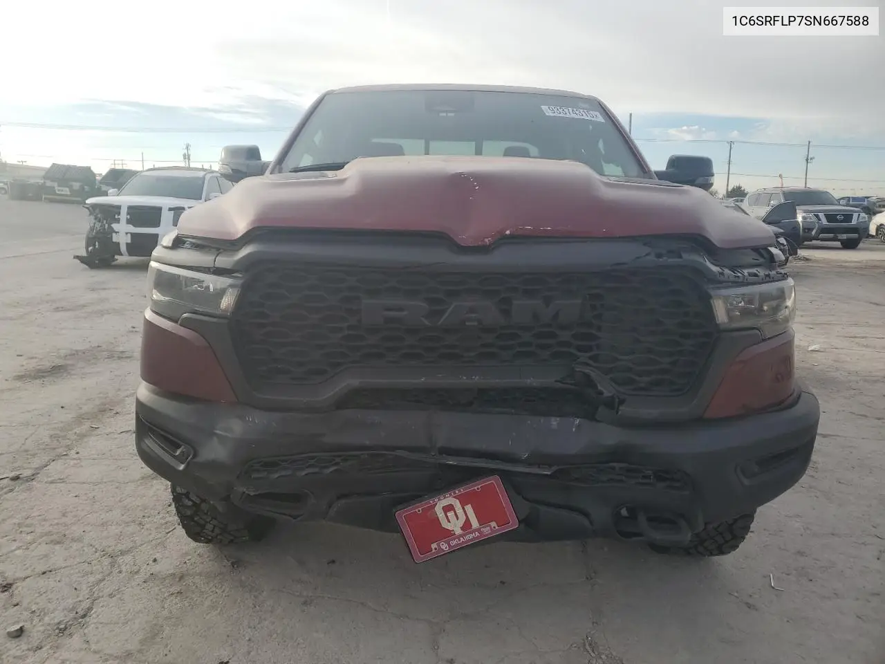 1C6SRFLP7SN667588 2025 Ram 1500 Rebel