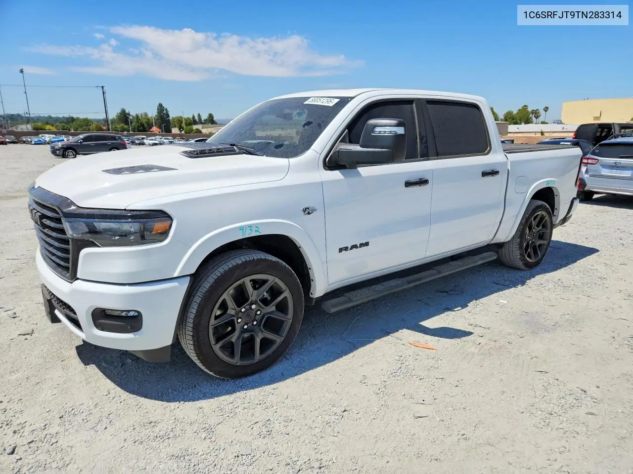 2026 Ram 1500 Laramie VIN: 1C6SRFJT9TN283314 Lot: 58051296