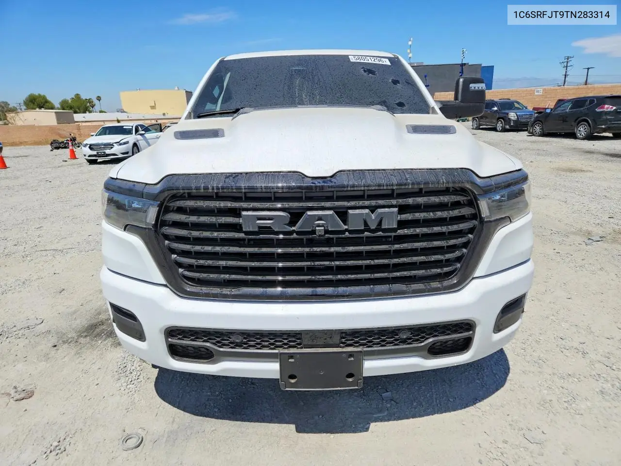 2026 Ram 1500 Laramie VIN: 1C6SRFJT9TN283314 Lot: 58051296