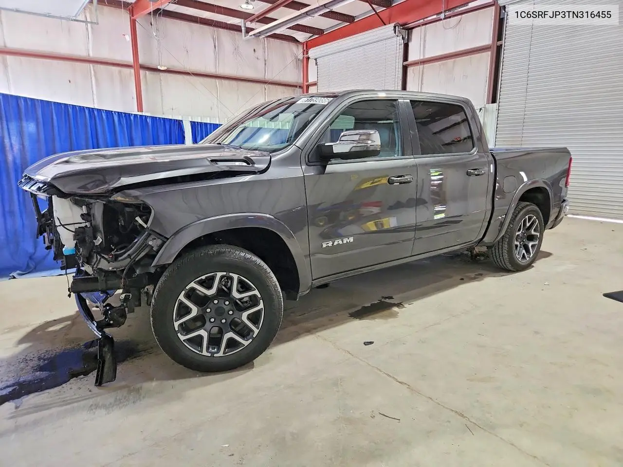 2026 Ram 1500 Laramie VIN: 1C6SRFJP3TN316455 Lot: 61759086