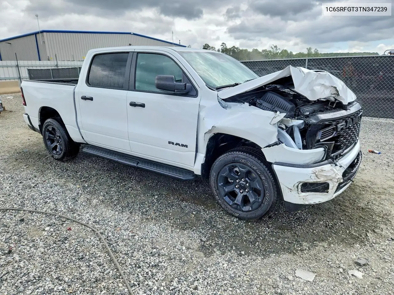 2026 Ram 1500 Tradesman VIN: 1C6SRFGT3TN347239 Lot: 61948136
