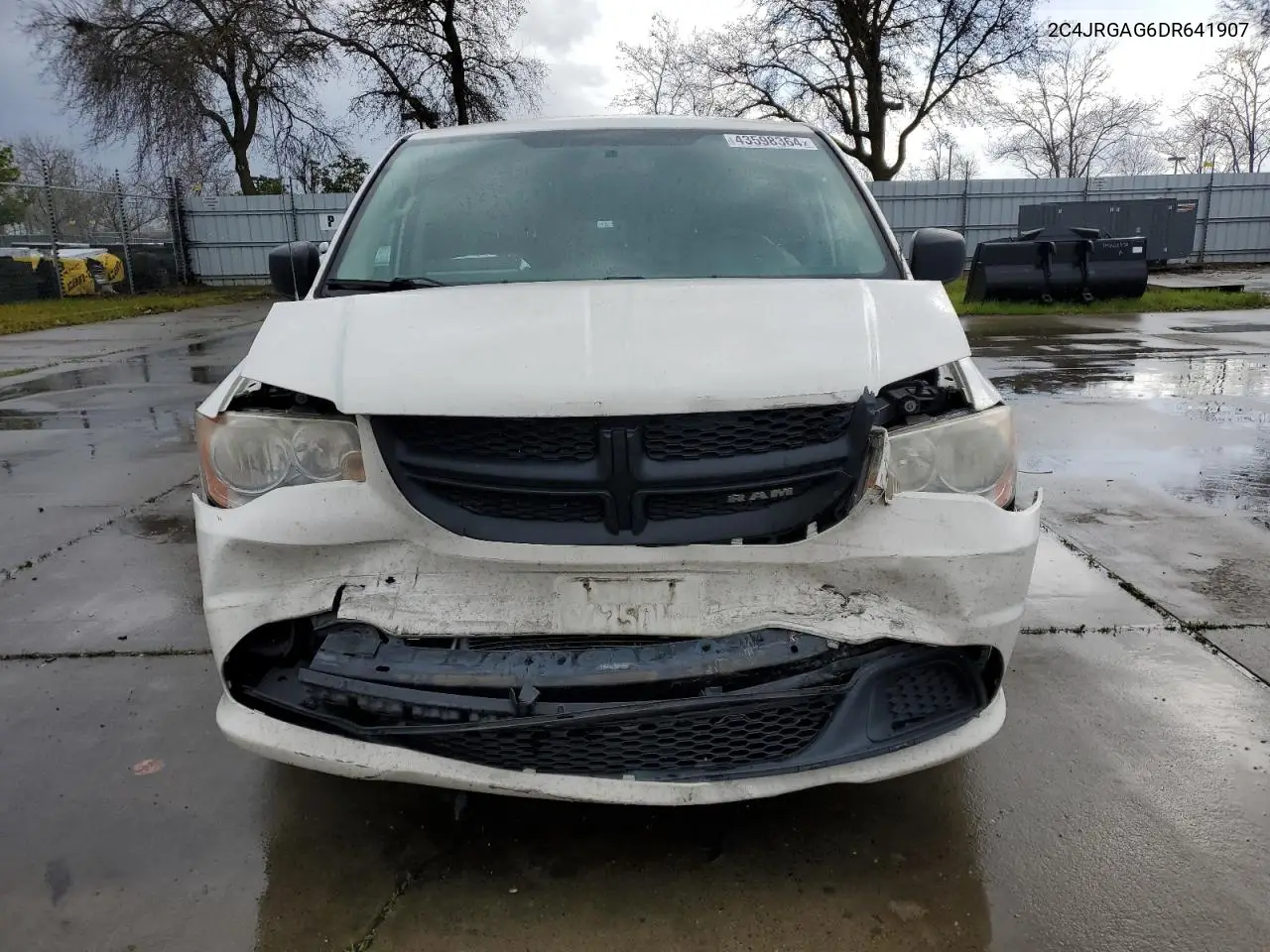 2013 Ram Tradesman VIN: 2C4JRGAG6DR641907 Lot: 43598364