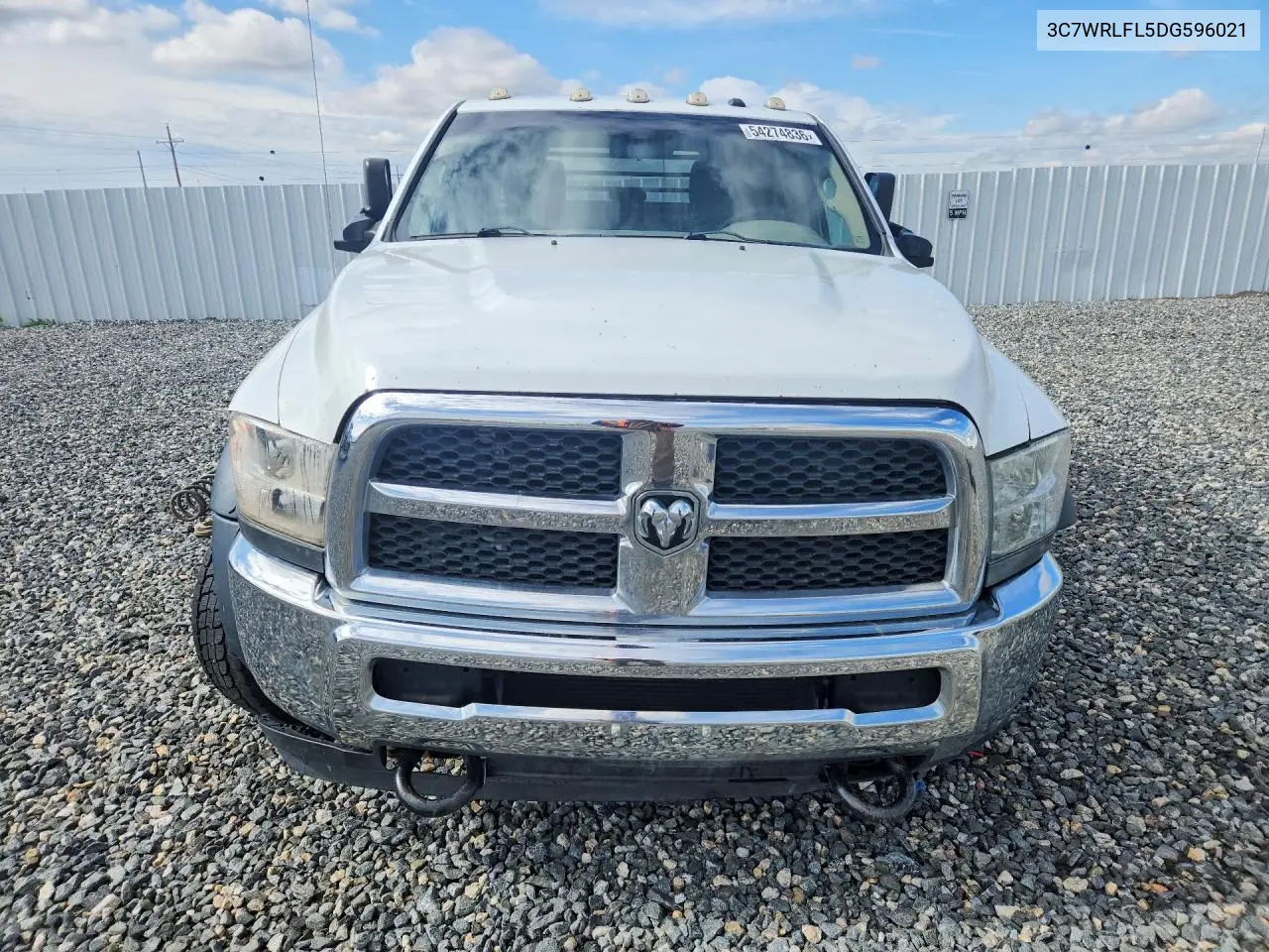 2013 Ram 4500 VIN: 3C7WRLFL5DG596021 Lot: 54274836