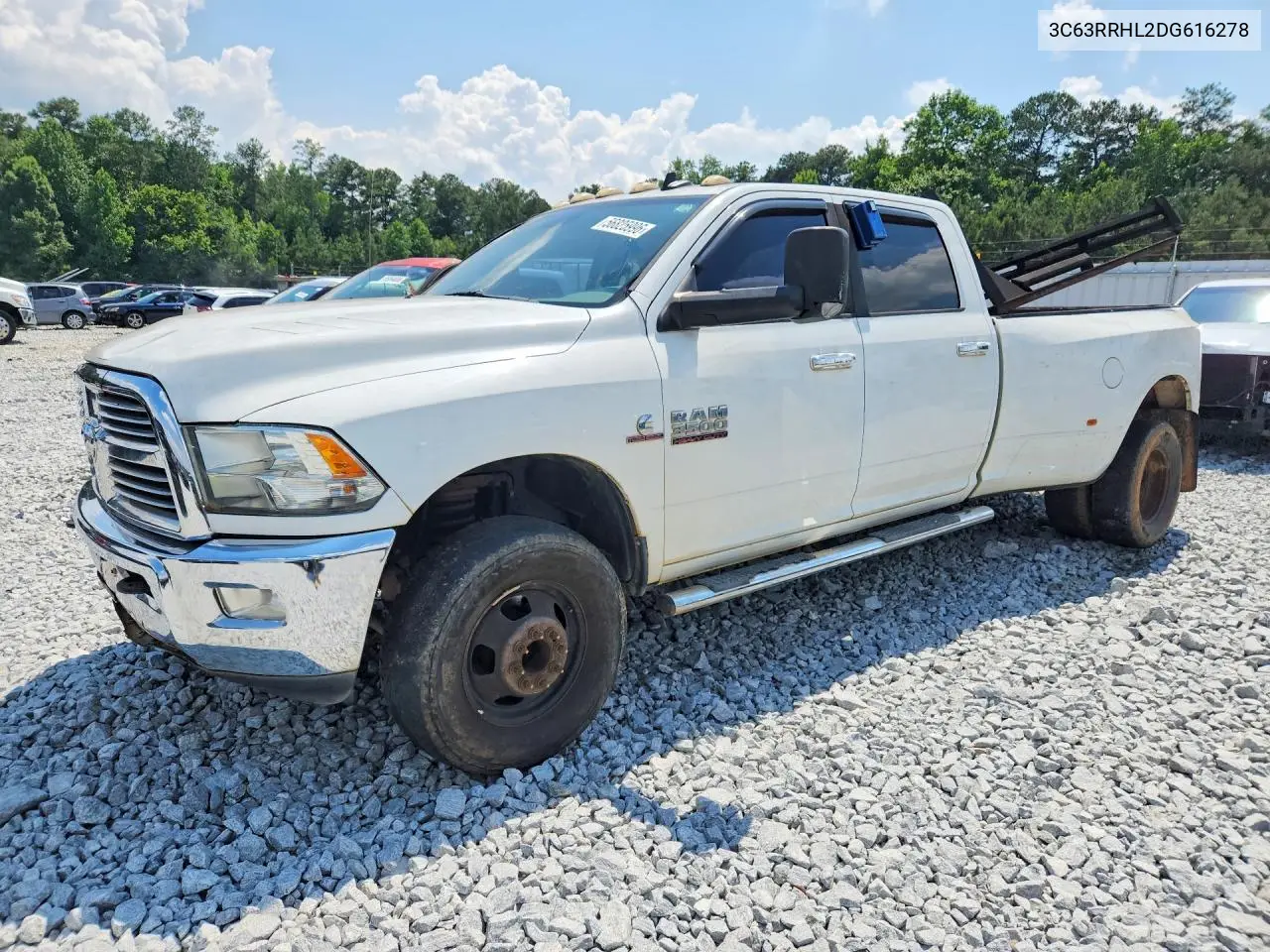 2013 Ram 3500 Slt VIN: 3C63RRHL2DG616278 Lot: 56825996