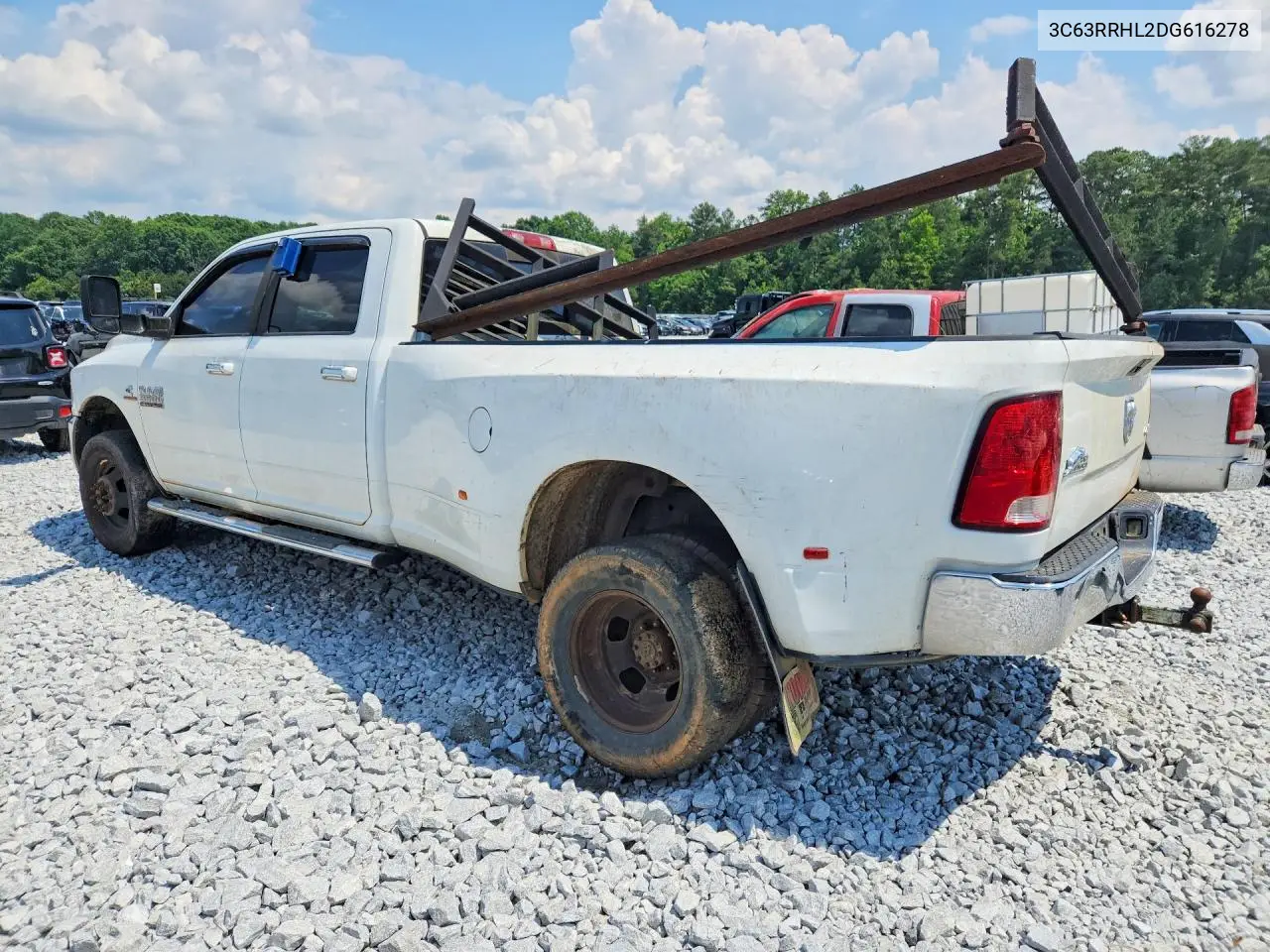 2013 Ram 3500 Slt VIN: 3C63RRHL2DG616278 Lot: 56825996