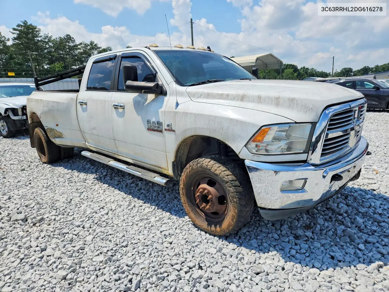 2013 Ram 3500 Slt VIN: 3C63RRHL2DG616278 Lot: 56825996