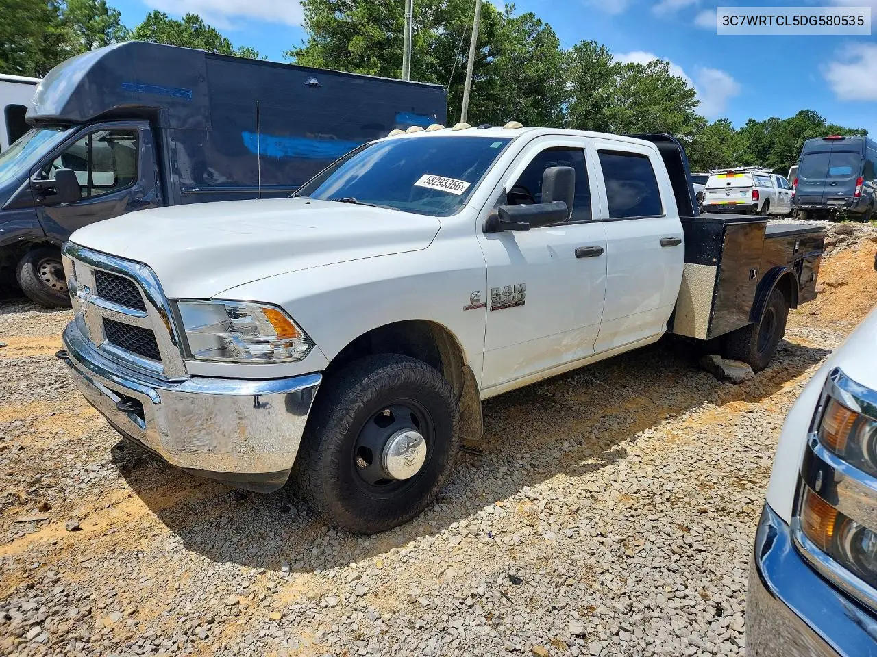 2013 Ram 3500 VIN: 3C7WRTCL5DG580535 Lot: 58293356