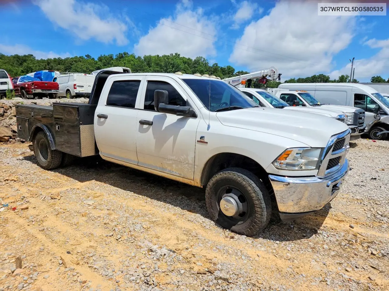 2013 Ram 3500 VIN: 3C7WRTCL5DG580535 Lot: 58293356