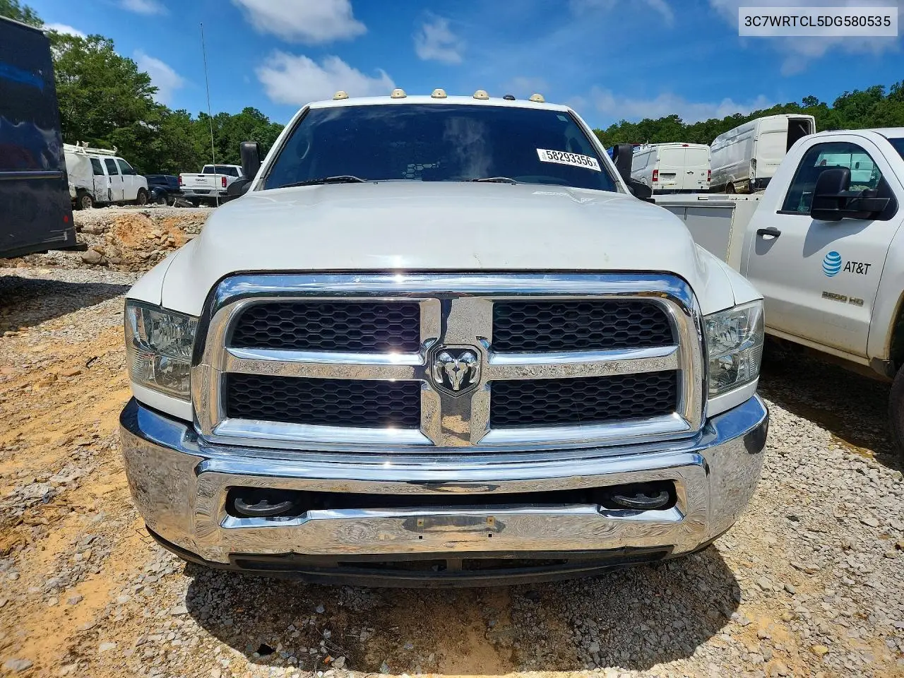 2013 Ram 3500 VIN: 3C7WRTCL5DG580535 Lot: 58293356