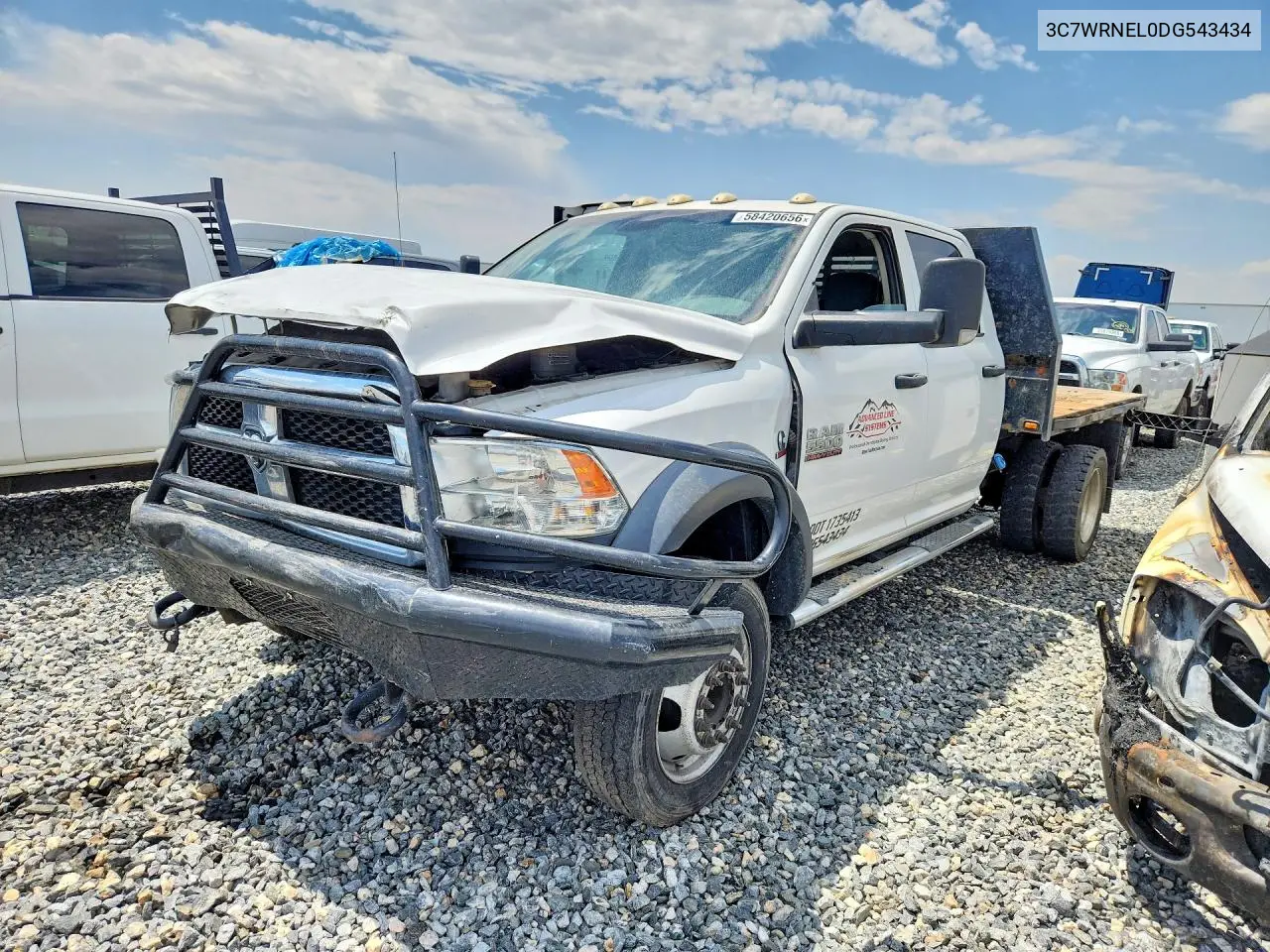 2013 Ram 5500 VIN: 3C7WRNEL0DG543434 Lot: 58420656
