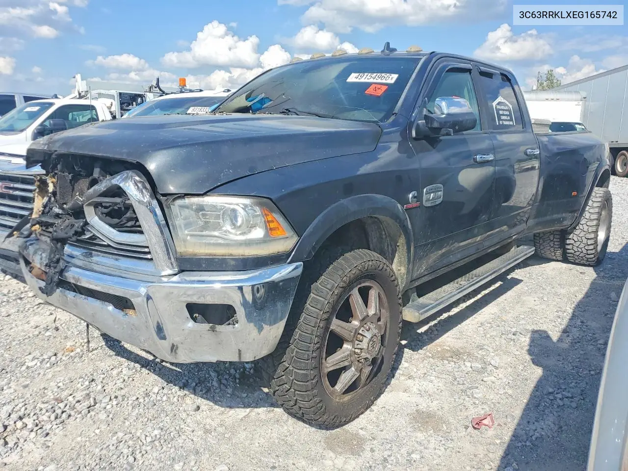 2014 Ram 3500 Longhorn VIN: 3C63RRKLXEG165742 Lot: 49154966