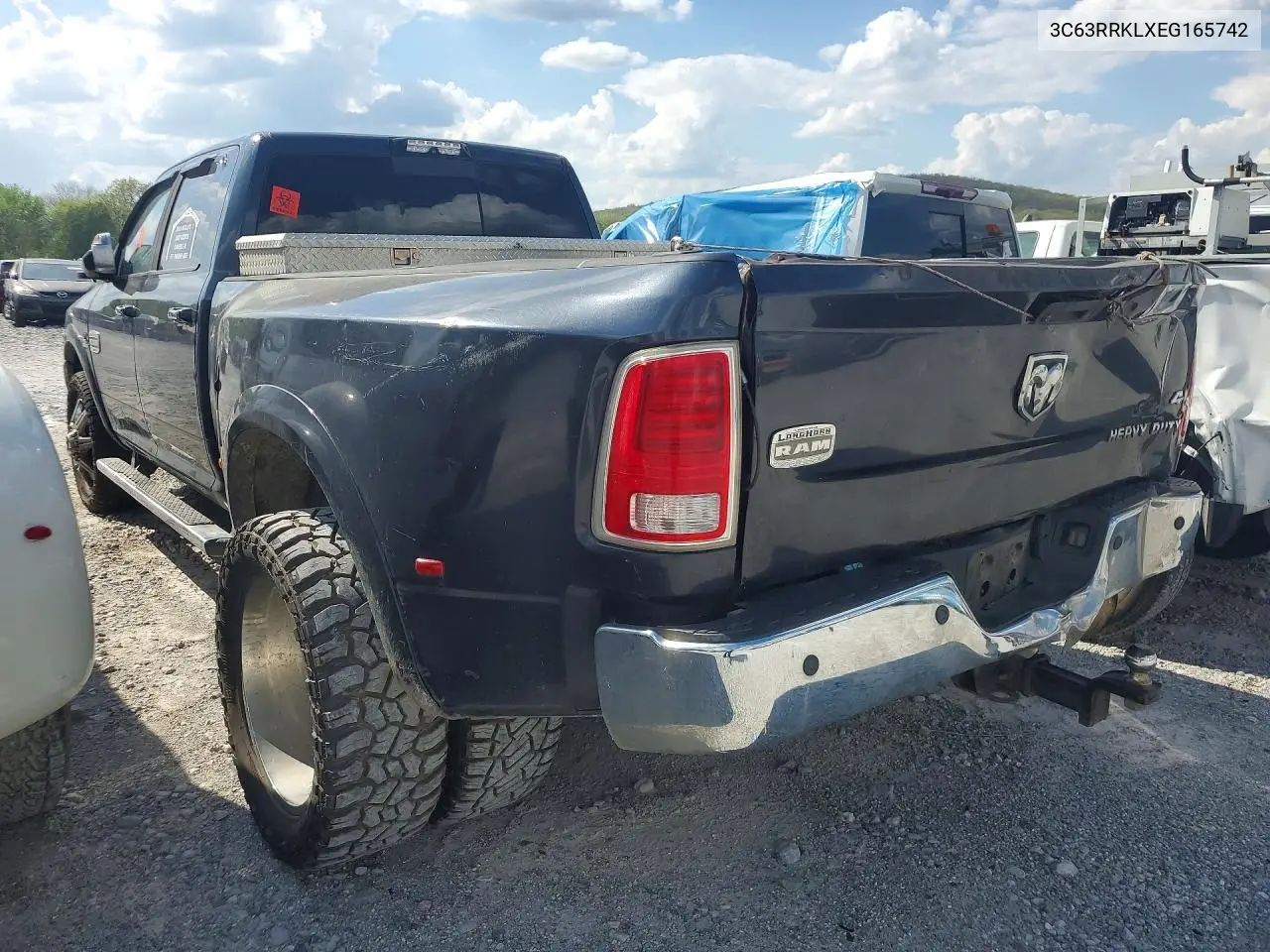 2014 Ram 3500 Longhorn VIN: 3C63RRKLXEG165742 Lot: 49154966