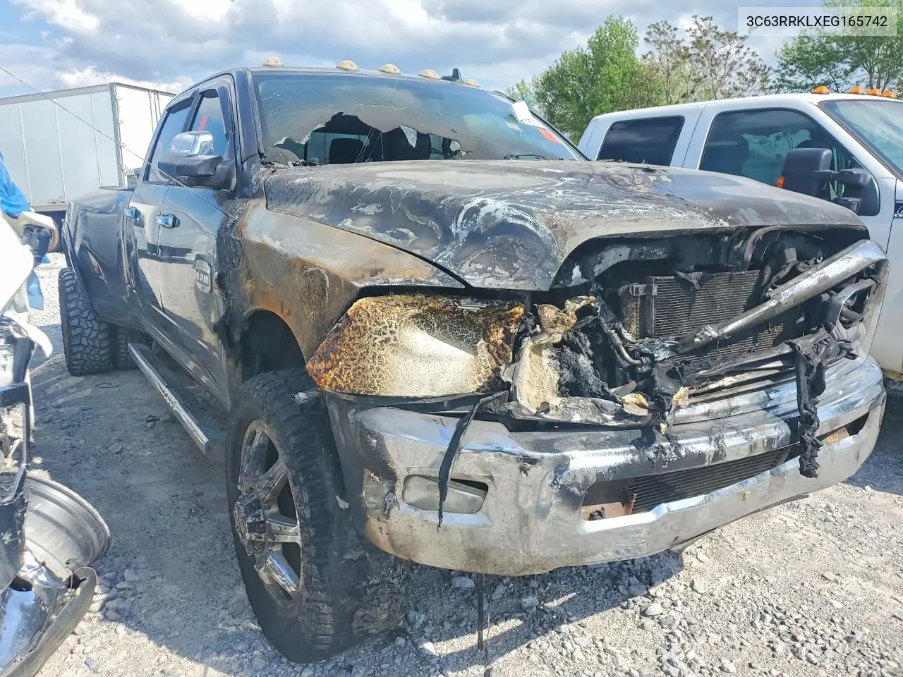2014 Ram 3500 Longhorn VIN: 3C63RRKLXEG165742 Lot: 49154966