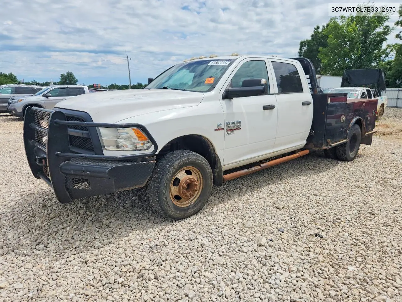 2014 Ram 3500 VIN: 3C7WRTCL7EG312670 Lot: 57502336