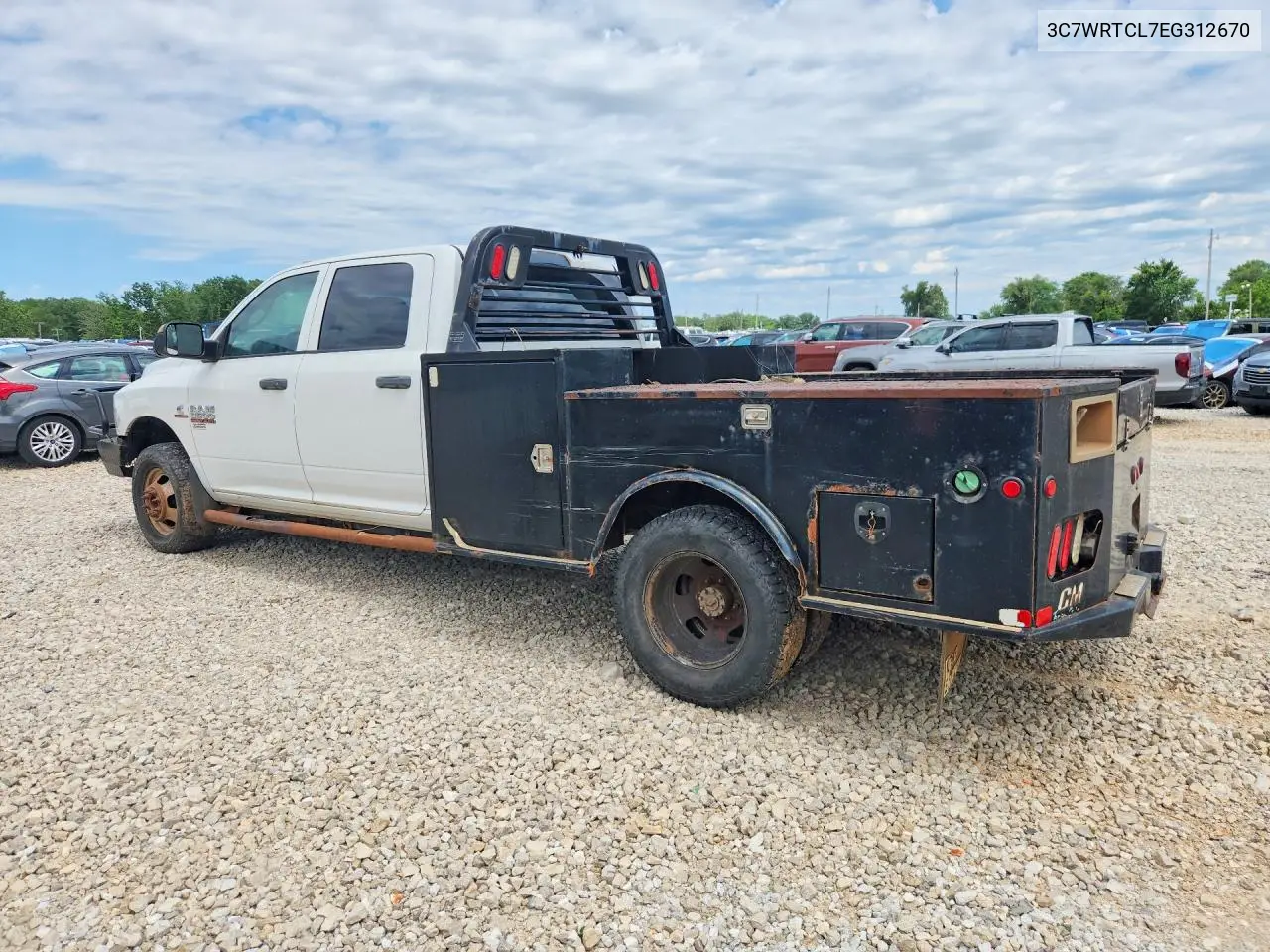 2014 Ram 3500 VIN: 3C7WRTCL7EG312670 Lot: 57502336