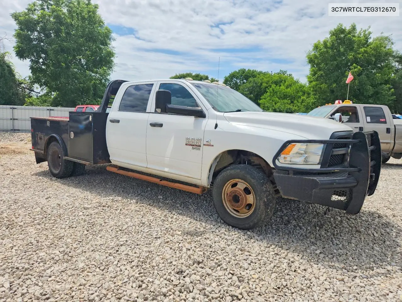 2014 Ram 3500 VIN: 3C7WRTCL7EG312670 Lot: 57502336