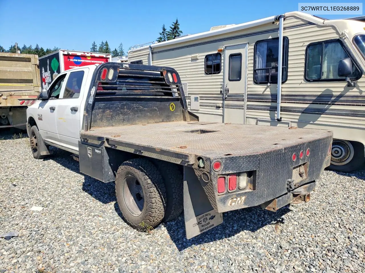 2014 Ram 3500 VIN: 3C7WRTCL1EG268889 Lot: 57875116