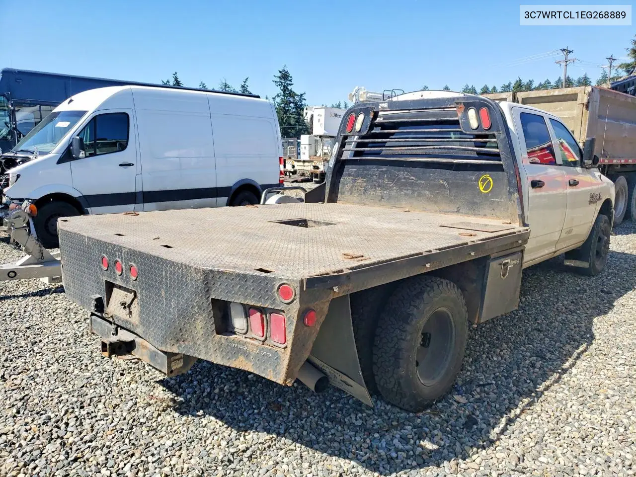 2014 Ram 3500 VIN: 3C7WRTCL1EG268889 Lot: 57875116
