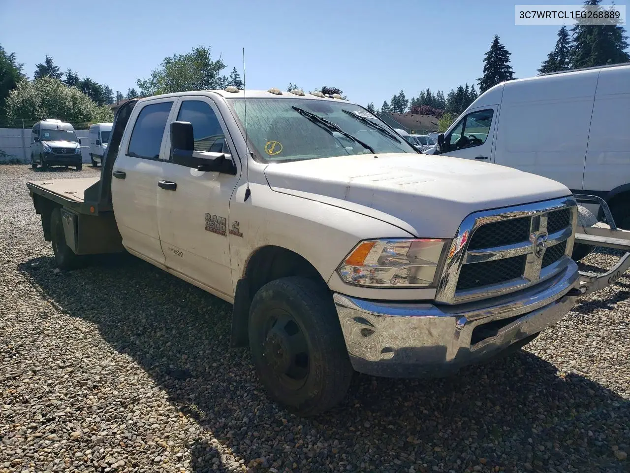 2014 Ram 3500 VIN: 3C7WRTCL1EG268889 Lot: 57875116