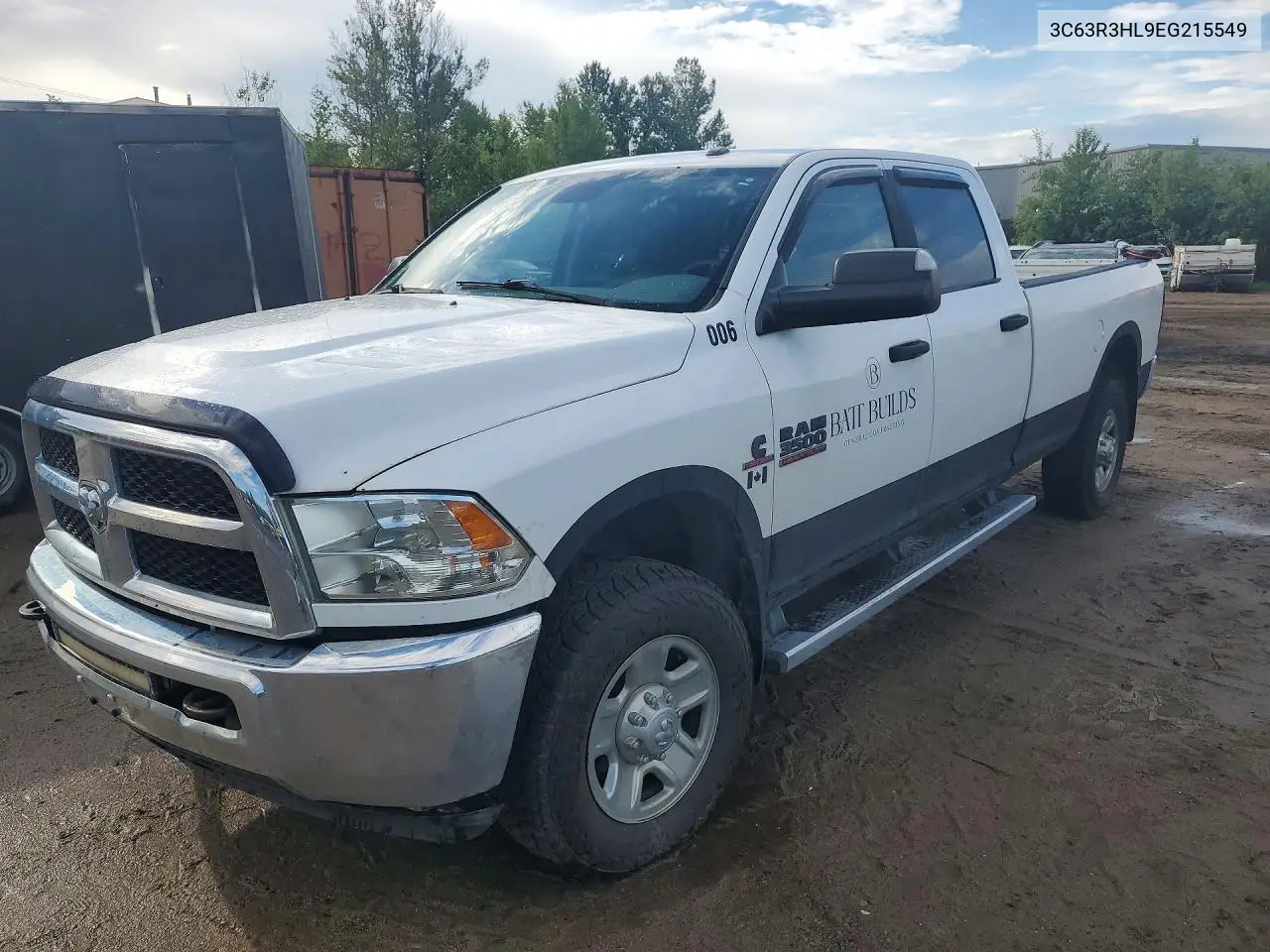 2014 Ram 3500 Slt VIN: 3C63R3HL9EG215549 Lot: 58351386