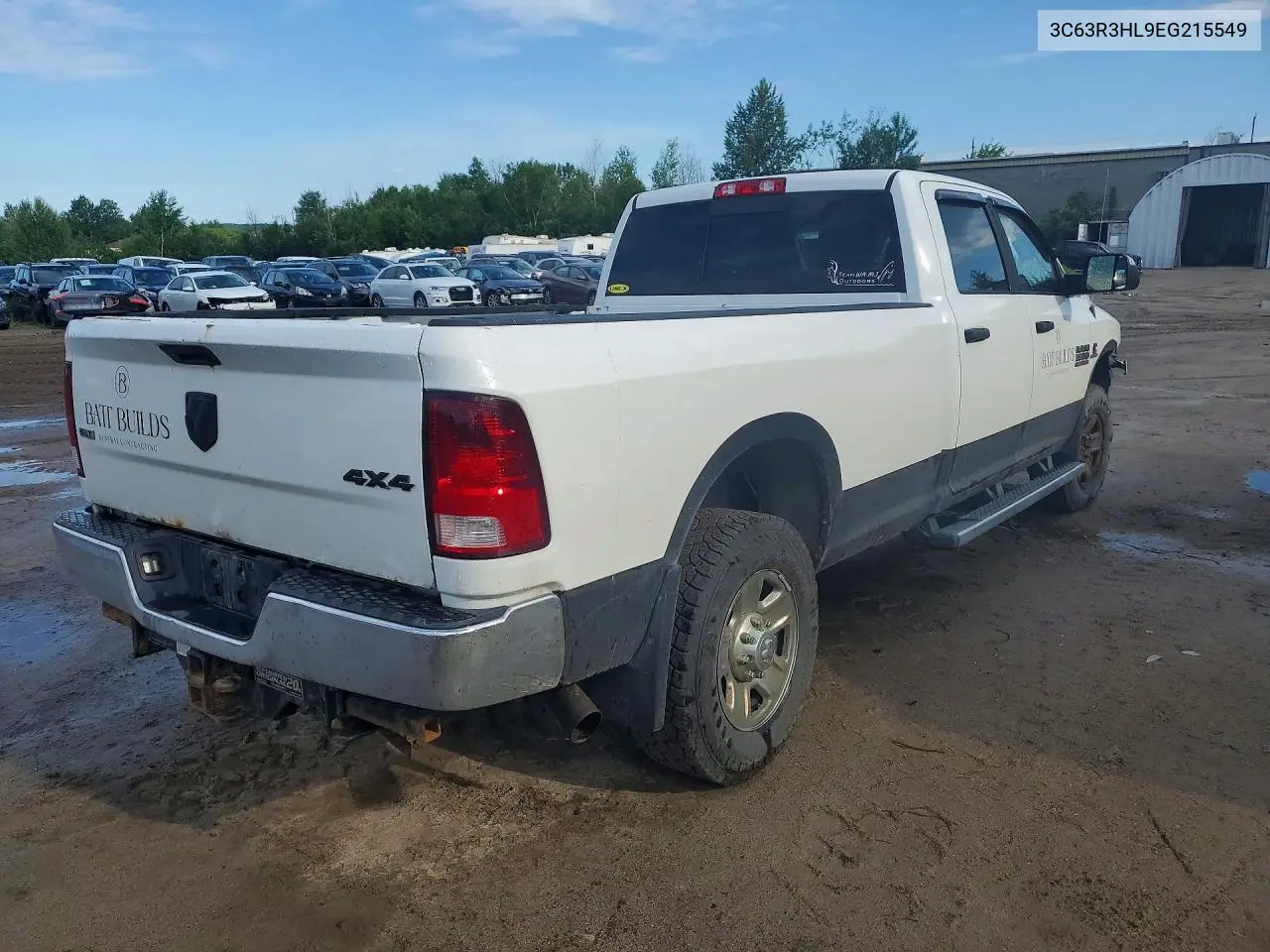2014 Ram 3500 Slt VIN: 3C63R3HL9EG215549 Lot: 58351386