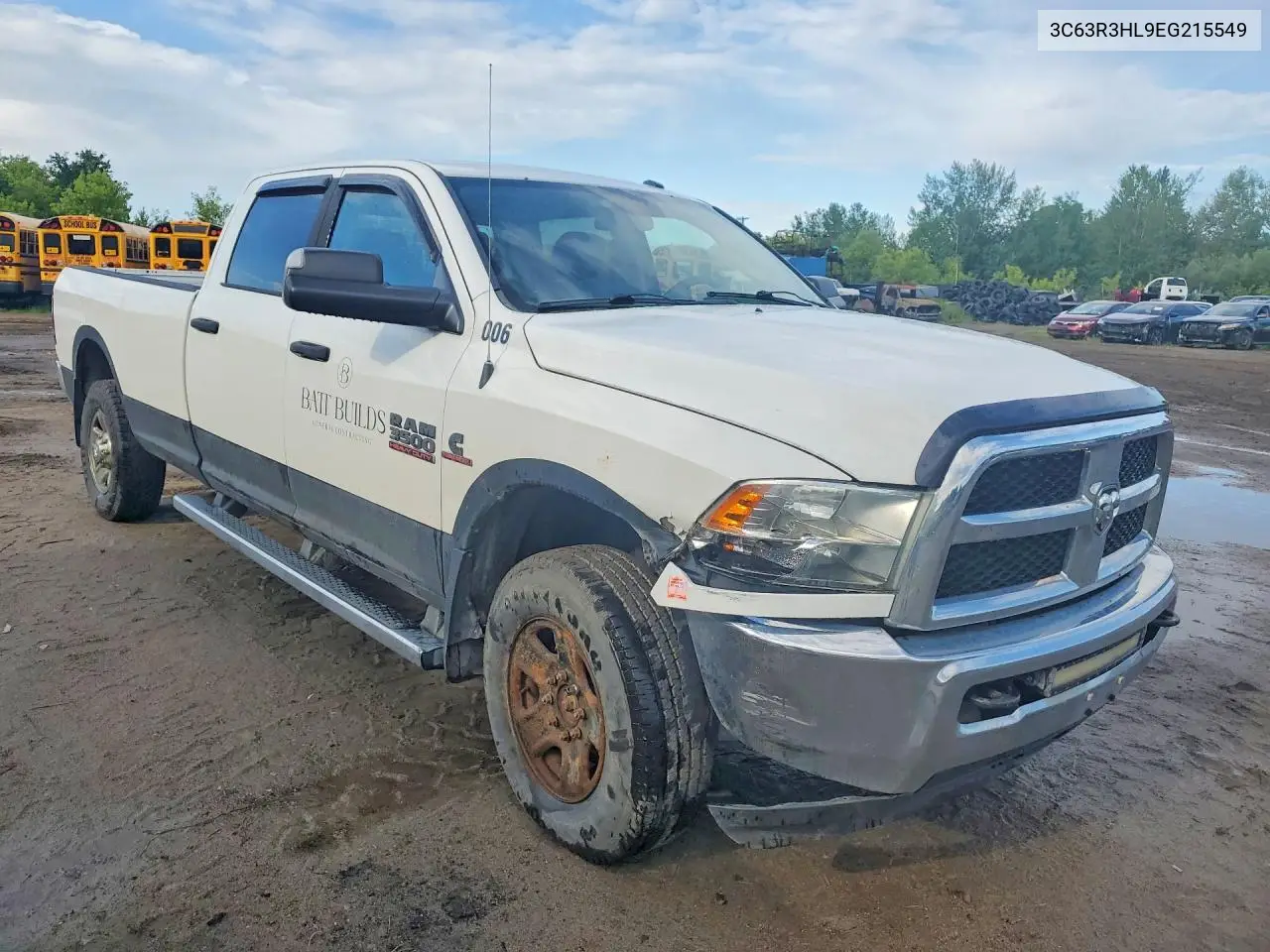 2014 Ram 3500 Slt VIN: 3C63R3HL9EG215549 Lot: 58351386