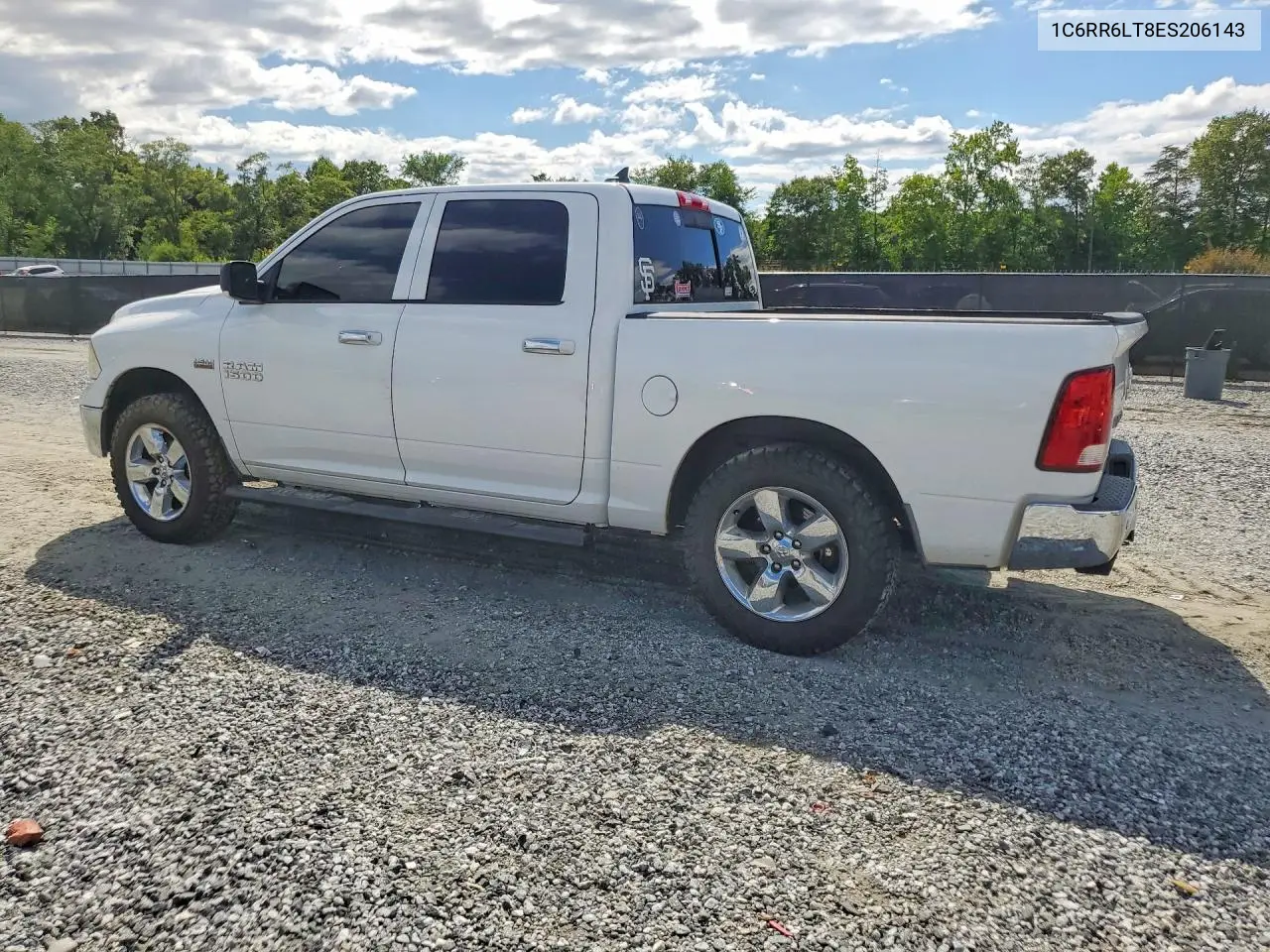 2014 Ram 1500 Slt VIN: 1C6RR6LT8ES206143 Lot: 58566036