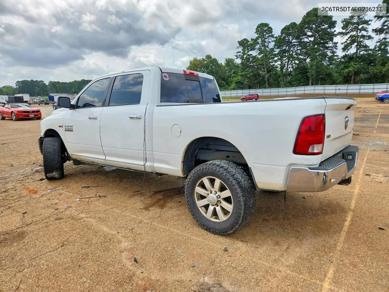 2014 Ram 2500 Slt VIN: 3C6TR5DT4EG236231 Lot: 58620126