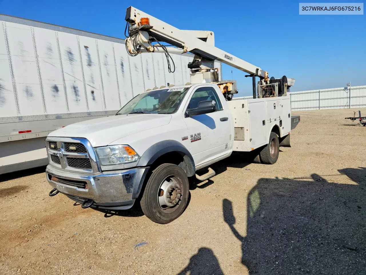 2015 Ram 4500 VIN: 3C7WRKAJ6FG675216 Lot: 49663096